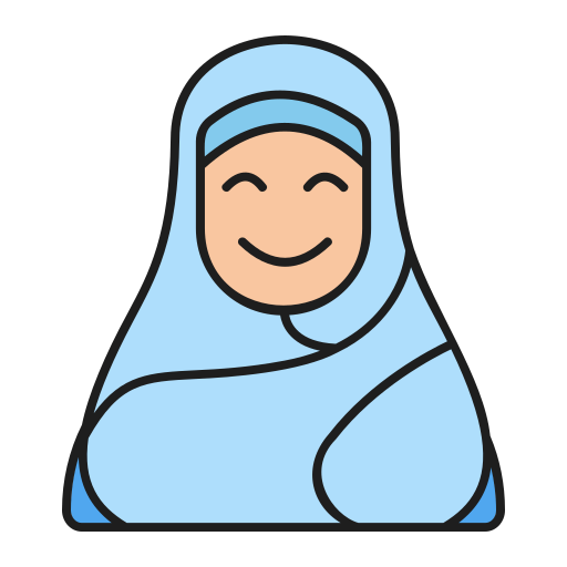 femme musulmane Generic color lineal-color Icône