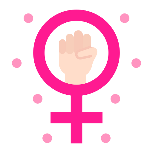 Women power Generic color fill icon