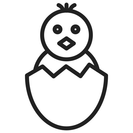 닭 Generic outline icon