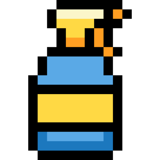 wasserspray Pixel Linear color icon