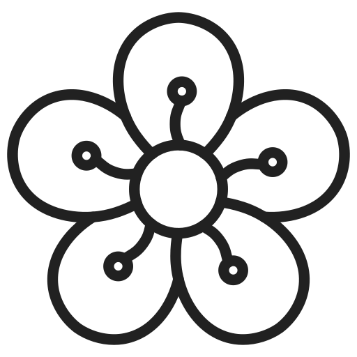 Flower Generic outline icon