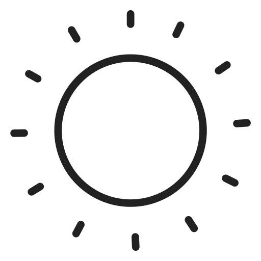 sonne Generic outline icon