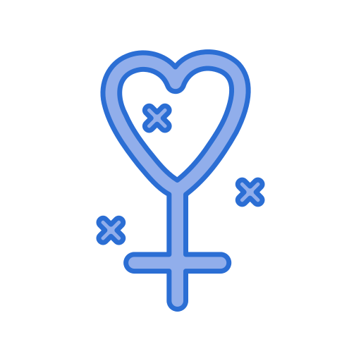 símbolo de género Generic color lineal-color icono