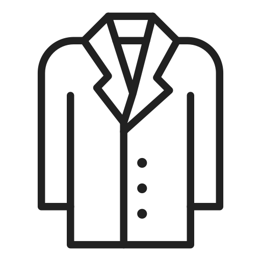 chaqueta Generic outline icono