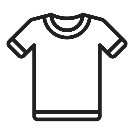 T shirt Generic outline icon