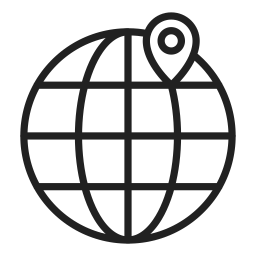 globe Generic outline Icône