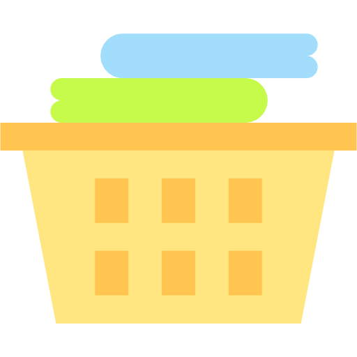 Clothes basket Generic color fill icon