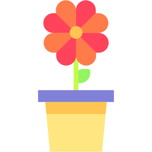 pot de fleur Generic color fill Icône