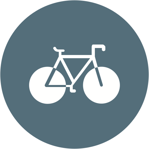 Велосипед Generic color fill иконка