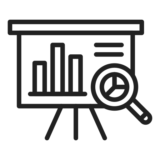 Web analytics Generic outline icon