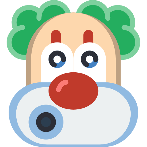 clown Basic Miscellany Flat icon