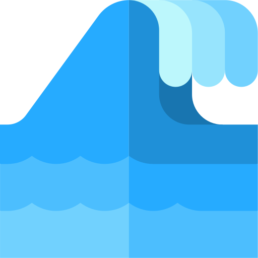 olas Basic Straight Flat icono