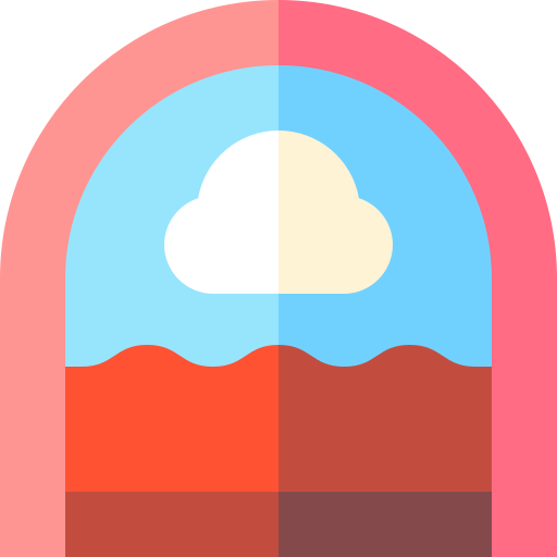 biogas Basic Straight Flat icon