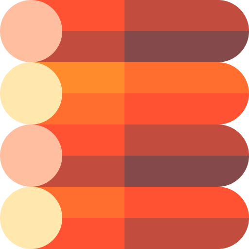バイオマス Basic Straight Flat icon