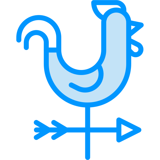Weathercock Generic color lineal-color icon