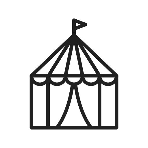 Палатка Generic outline иконка