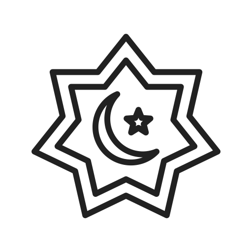 islam Generic outline icoon