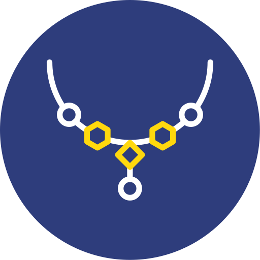 Necklace Generic color fill icon