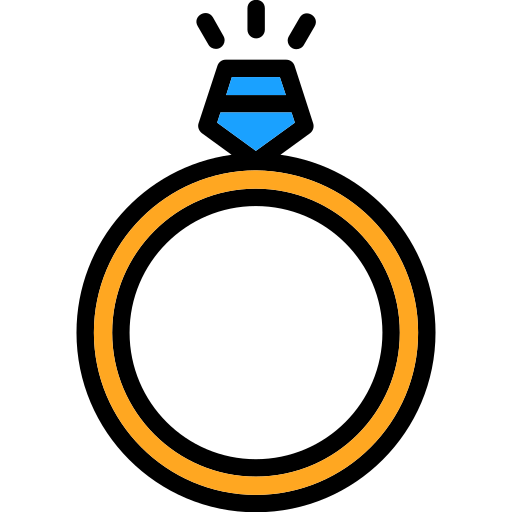 Ring Generic color lineal-color icon