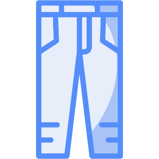 Jeans Generic color lineal-color icon