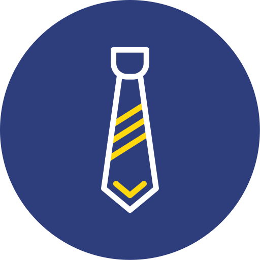 Cravat Generic color fill icon