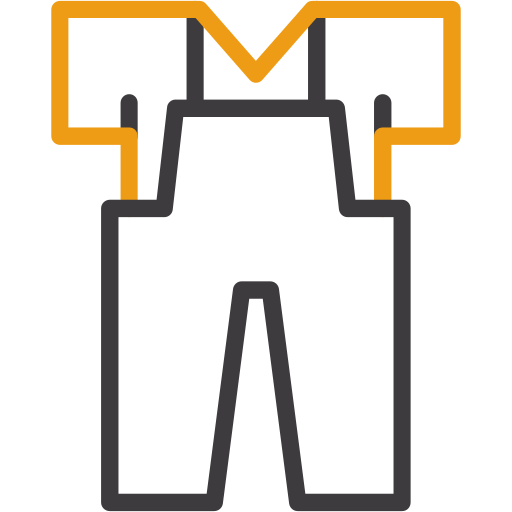 Jumpsuit Generic color outline icon
