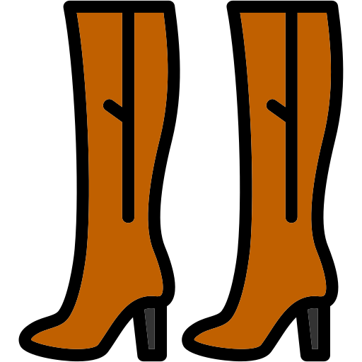 hoge laarzen Generic color lineal-color icoon