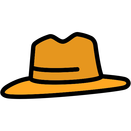 fedora-hoed Generic color lineal-color icoon