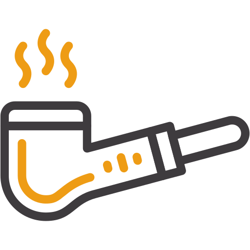 Smoking pipe Generic color outline icon