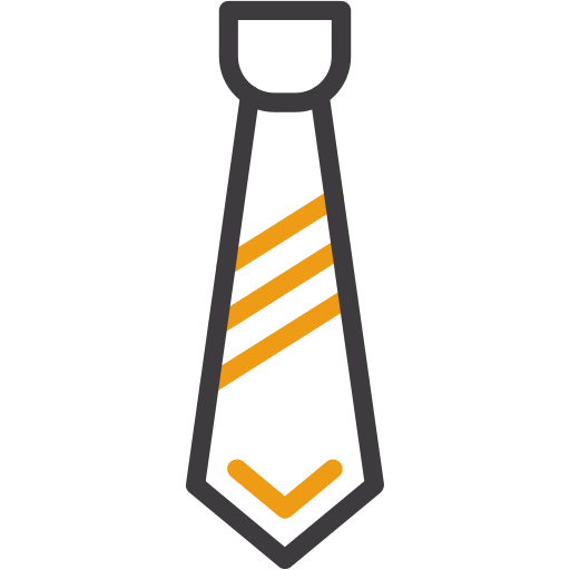 corbata Generic color outline icono