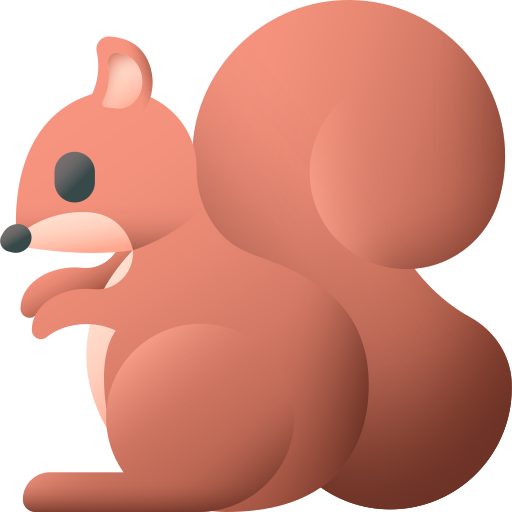 eichhörnchen 3D Color icon
