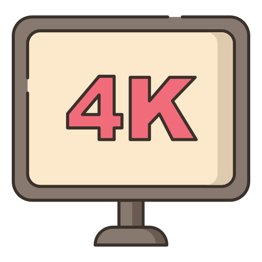 4k Flaticons Lineal Color icono