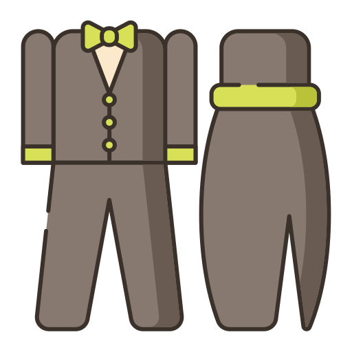 costume Flaticons Lineal Color Icône