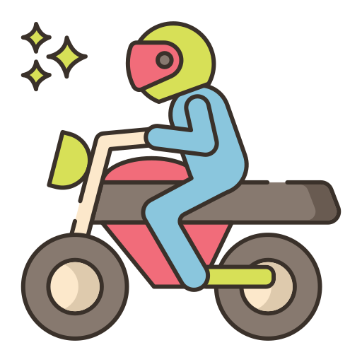 Stunt Flaticons Lineal Color icon