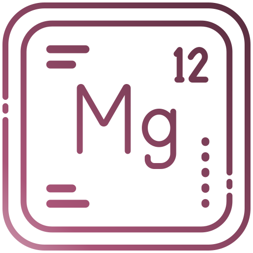 magnesium Generic gradient outline icoon