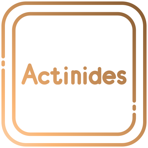 actínidos Generic gradient outline icono