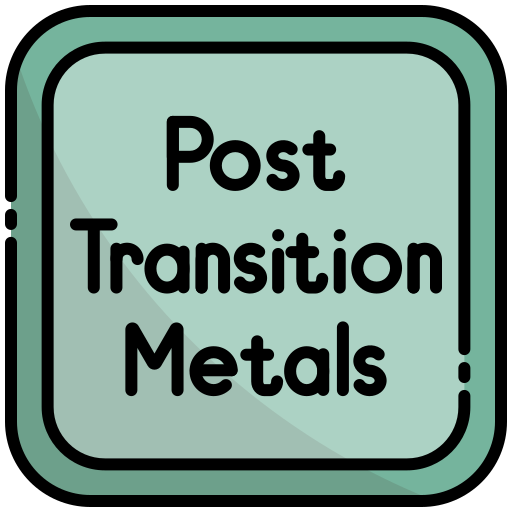 postübergangsmetalle Generic color lineal-color icon