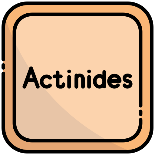 actínidos Generic color lineal-color icono
