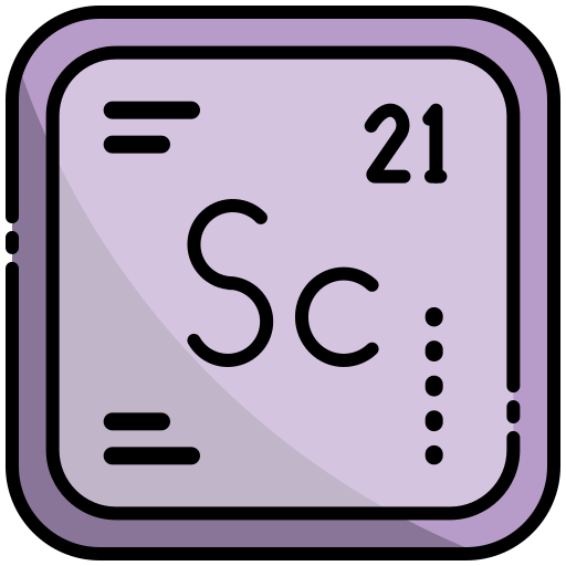 scandium Generic color lineal-color icon