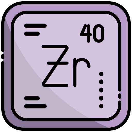 zirconium Generic color lineal-color Icône