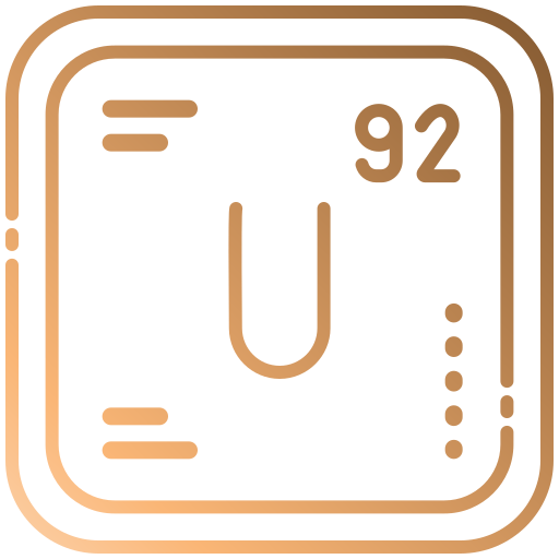 uranio Generic gradient outline icono