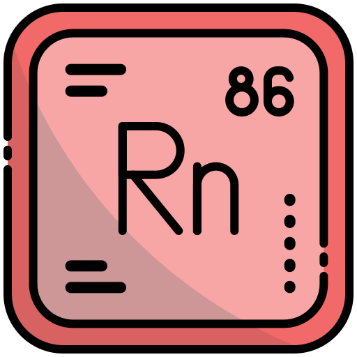 radón Generic color lineal-color icono