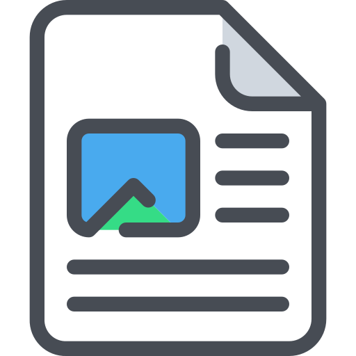 Paper Generic color lineal-color icon