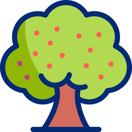 arbre Basic Accent Lineal Color Icône