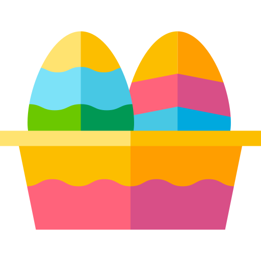 Пасхальное яйцо Basic Straight Flat иконка