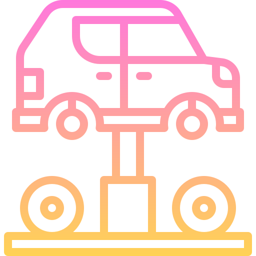 Car lifter Generic gradient outline icon