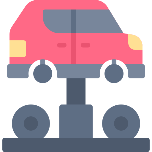 Car lifter Generic color fill icon