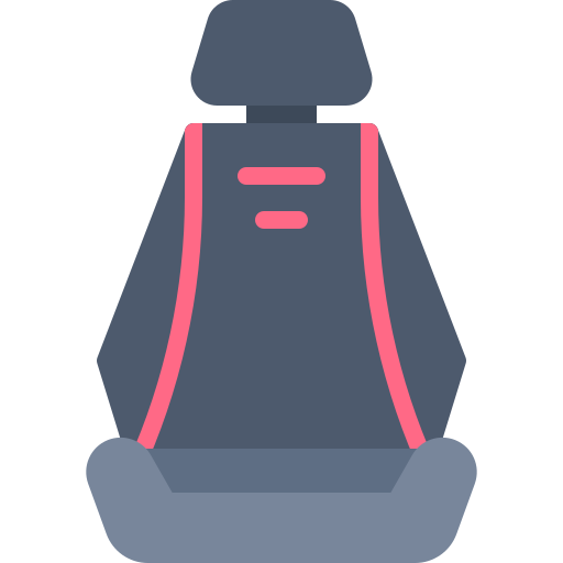 車の座席 Generic color fill icon