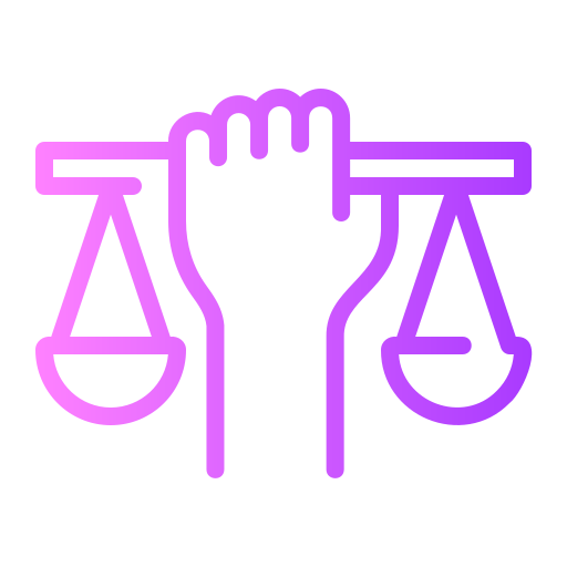 Social justice Generic gradient outline icon