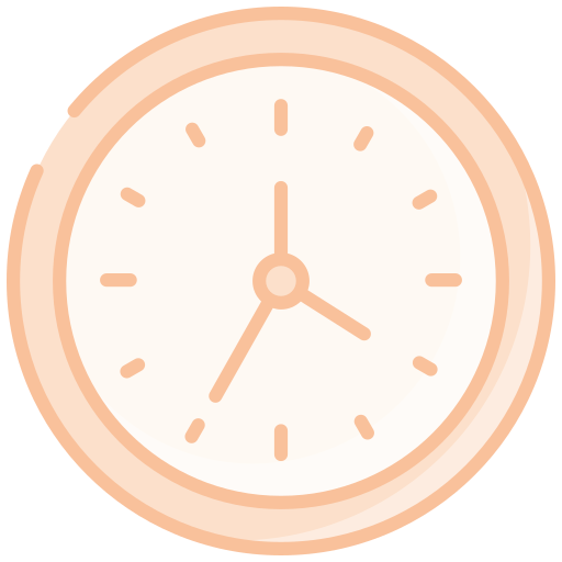 Clock time Generic color lineal-color icon